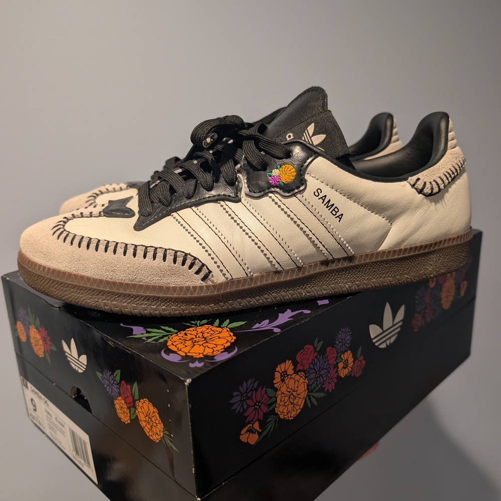 Adidas Samba Día de Los muertos Size 9M